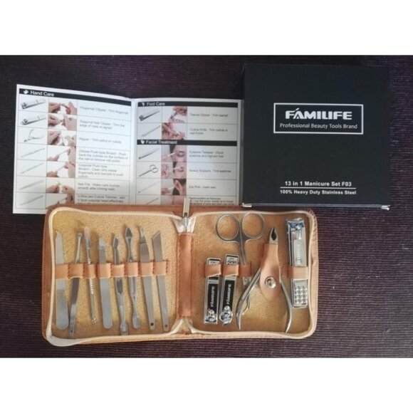 New Manicure Set, Nail Professional Kit Manicure Kit Nail Clipper Set - Picture 1 of 1